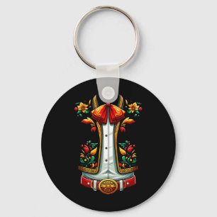 メキシコの衣装Cinco De Mayo Mariachi Charro キーホルダー