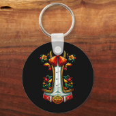 メキシコの衣装Cinco De Mayo Mariachi Charro キーホルダー (正面)