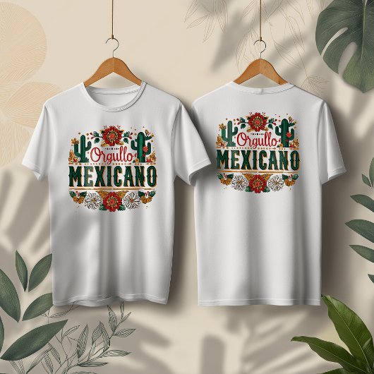 メキシコの誇りデザイン、ヒスパニック系アメリカ人の文化遺産月間 トライブレンドTシャツ