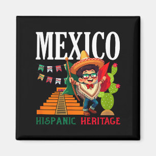 メキシコの誇り フラグ メキシコのルーツ ヘリテージ メキシコ マグネット