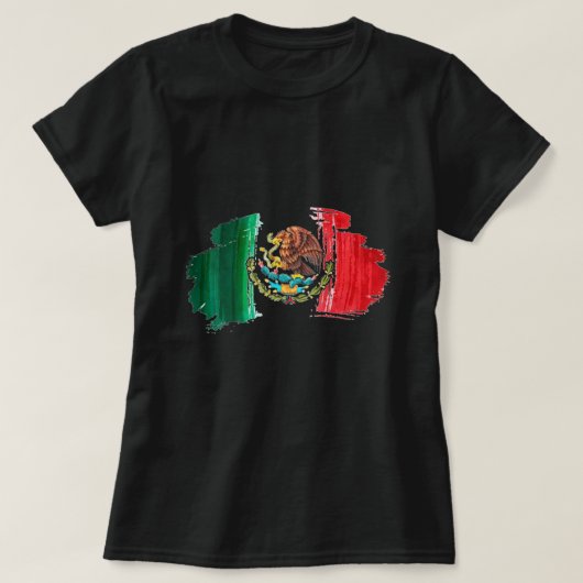 メキシコの誇り #1 女性用Tシャツ Tシャツ (デザイン正面)