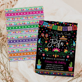 メキシコの誕生日パーティーシエスタまでフィエスタにしよう 招待状