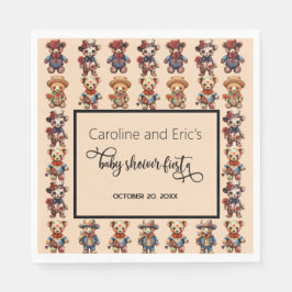 メキシコの赤ちゃんシャワーの日 スタンダードランチョンナプキン