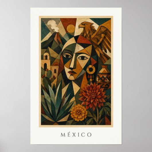 メキシコの遺産 I ラテンアメリカの旅 ポスター (正面)