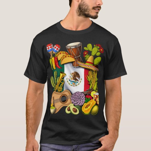 メキシコの遺産 Tシャツ (正面)