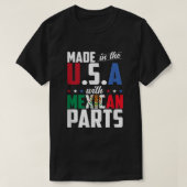 メキシコの部品を持つ米国製 Tシャツ (デザイン正面)