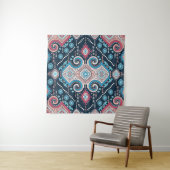 メキシコの部族ヴィンテージの継ぎ目のないパターン タペストリー (インサイチュ)