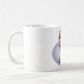 メキシコの雄鶏のおもちゃ コーヒーマグカップ (左)