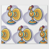 メキシコの雄鶏のおもちゃ ラッピングペーパー (フラット)