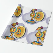 メキシコの雄鶏のおもちゃ ラッピングペーパー (アンロールド)