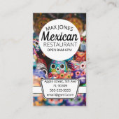 メキシコの食品フルーツデリ市場フォールド工芸品事業 名刺 (正面)