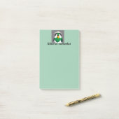 メキシコの鳥を着たおもしろい帽子 ポストイット (デスク上)