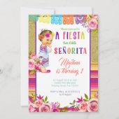 メキシコの1歳の誕生日招待状 招待状 (正面)