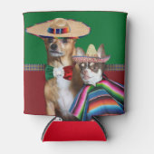 メキシコのChihuahuas犬のクーラー 缶クーラー (正面)