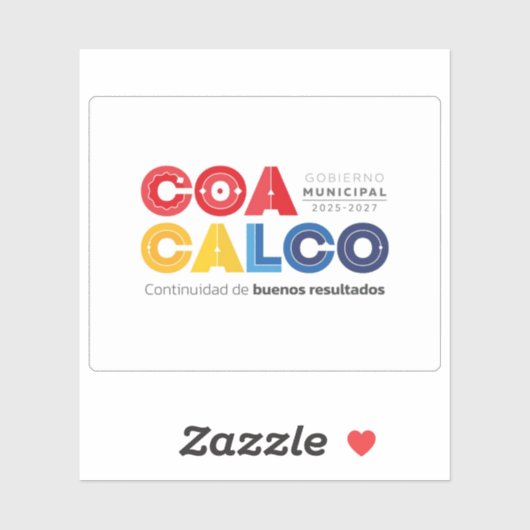 メキシコのCoacalco de Berriozabalのロゴ シール (シート)
