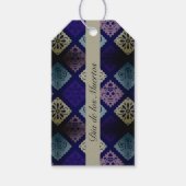 メキシコのDia de los Muertosカスタマイズ ギフトタグ (正面)