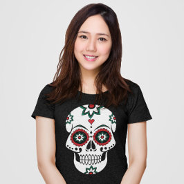 メキシコのDia De Los Muertos死んだ衣装の日 Tシャツ
