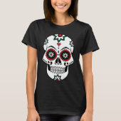 メキシコのDia De Los Muertos死んだ衣装の日 Tシャツ (正面)