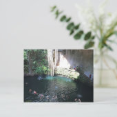 メキシコのIk Kilの聖なるブルーセント#4はがき ポストカード (スタンド正面)