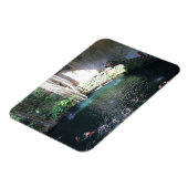 メキシコのIk Kilの聖なる青の注#4写真マグネット マグネット (左側)