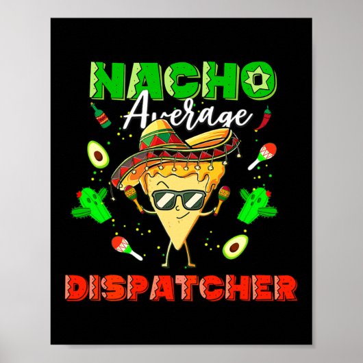 メキシコのNacho平均運航管理者 ポスター (正面)