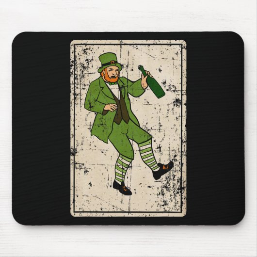 メキシコのSt patricks dayとシンコデマヨギフト マウスパッド (正面)