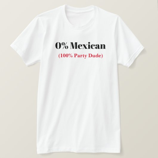 メキシコのTシャツCinco de Mayo Tシャツ (デザイン正面)