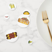 メキシコのTex Mex食品タコエンチラダチミチャンガ コンフェッティ (グループ)