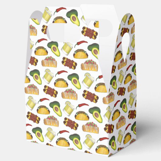 メキシコのTex Mex食品タコエンチラダチミチャンガ フェイバーボックス (オープン)