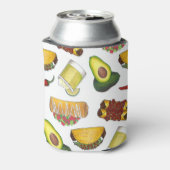 メキシコのTex Mex食品タコエンチラダチミチャンガ 缶クーラー (缶裏面)