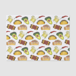 メキシコのTex Mex食品タコエンチラダチミチャンガ 薄葉紙