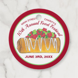 メキシコのTex Mex食品フェスティバルChimichanga フェイバータグ