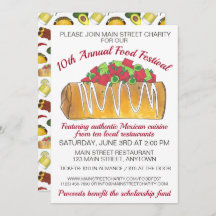 メキシコのTex Mex食品フェスティバルChimichanga