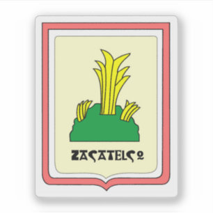 メキシコのZacatelcoの市印 シール