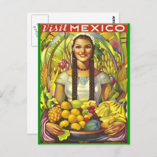 メキシコはがき ポストカード (正面/裏面)