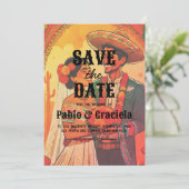 メキシコは日付を保存 招待状 (スタンド正面)