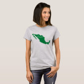 メキシコは私のハート Tシャツ (正面フル)