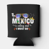 メキシコは電話で、私は休暇に行かなければならない 缶クーラー (裏面)