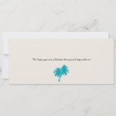 メキシコへの搭乗券の保存 セーブザデート (裏面)