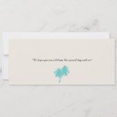 メキシコへの搭乗券の保存 セーブザデート (裏面)