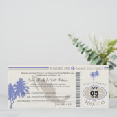 メキシコへの搭乗券の保存 セーブザデート (スタンド正面)