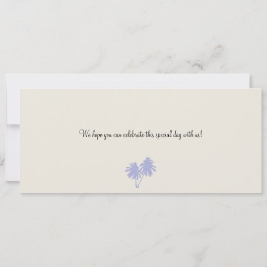 メキシコへの搭乗券の保存 セーブザデート (裏面)