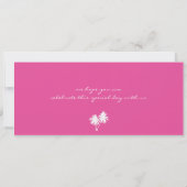 メキシコへの搭乗券の保存 セーブザデート (裏面)