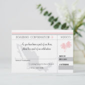 メキシコへの搭乗券 RSVP (スタンド正面)