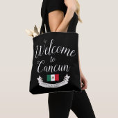 メキシコへようこそ |宛先ウェディングカスタム トートバッグ (クローズアップ)