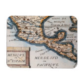 メキシコまたはニュースペインの地図 | 1625 マグネット (横)