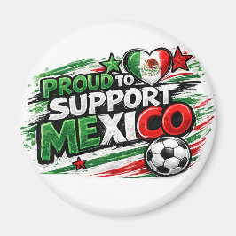 メキシコを応援する気持ちを伝えよう | メキシコの誇りを胸にサッカー マグネット