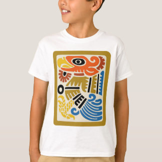 メキシコアステカなワシ Tシャツ