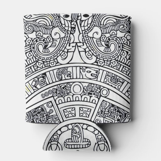 メキシコアステカクーラーボックス 缶クーラー (裏面)