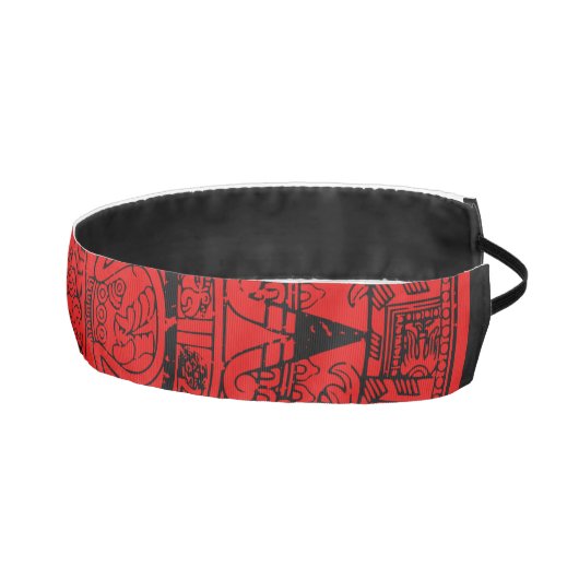 メキシコアステカサンストーンマイアンカレンダー2 アスレチックヘッドバンド (右)